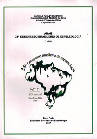 Anais 34. congresso brasileiro de espeleologia